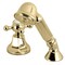 Kingston Brass KSK4302BXTR Transfer Valve Set For Roman Tub Filler, Polished Brass KSK4302BXTR - alternate 1
